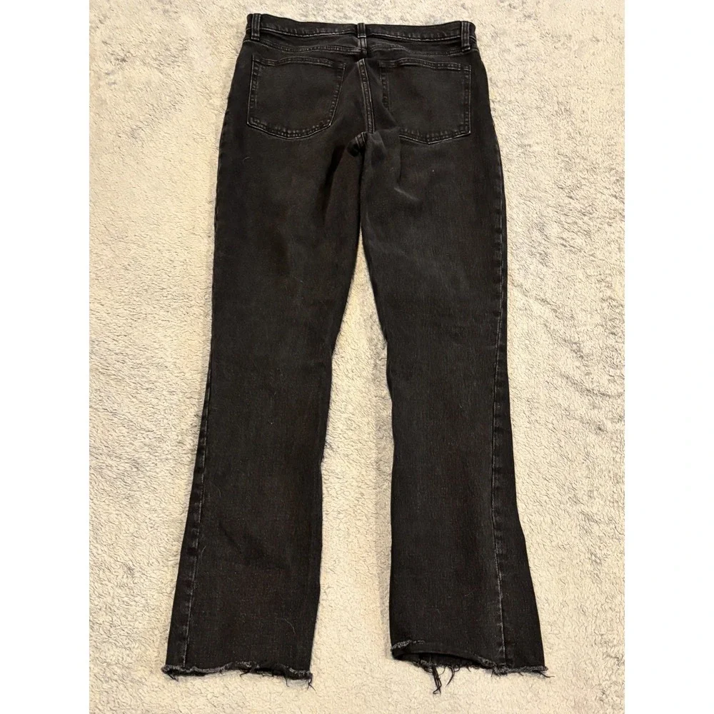 Abercrombie & Fitch Jeans Womens 30/10R The Skinny Ankle High Rise Black Denim